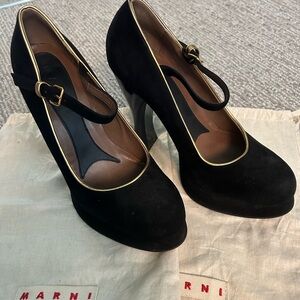 Stunning Marni platform mary jane heels